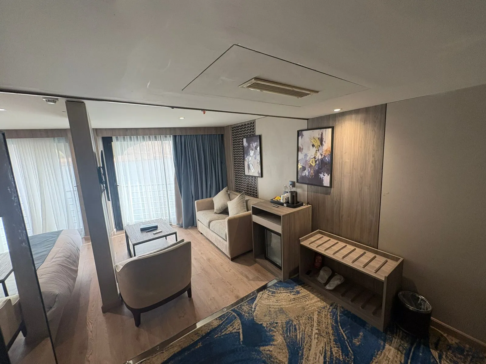 Cabin aboard the Royal Princess Amira Nile cruise